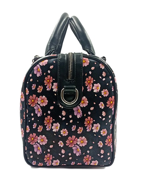 Duffle bag in black color for women's
