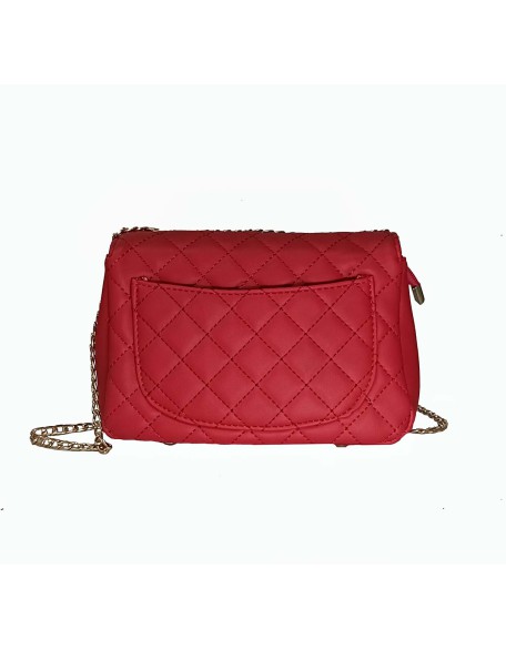 Quilted sling bag with chain strap (SW-BJ-19)