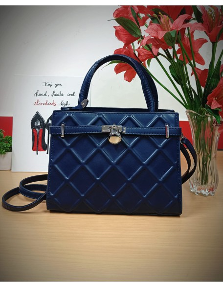 Latest & Stylish Fashion 3D DESIGN BLUE COLOR  SATCHEL BAG