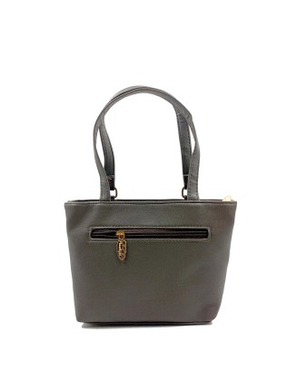 Debossed Small Handbag In Grey Color For Women's 