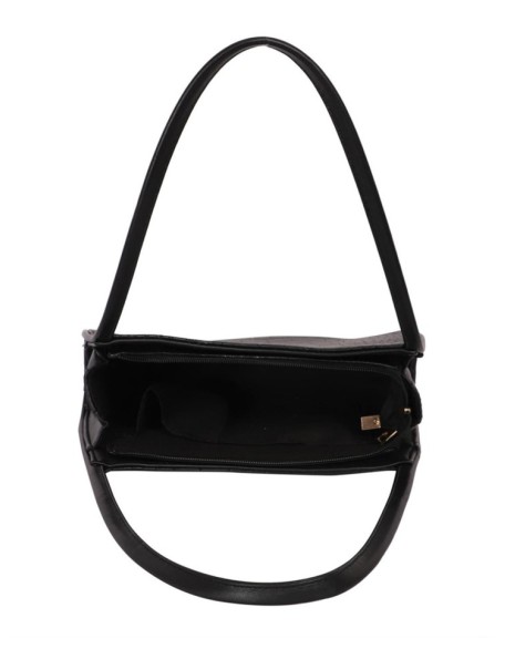 Latest & Stylish Fashion croco print black color Sling Bag for women