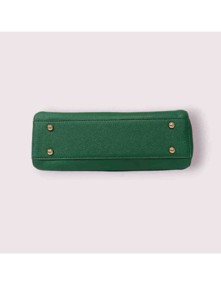 Green color satchel bag (SW-JSS-05)