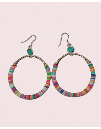 HANDCRAFTED MULTI COLOR  EARRING (SW-SJ-52)