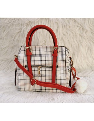   SLING BAGS IN RED CHECK (SW-PV-02)