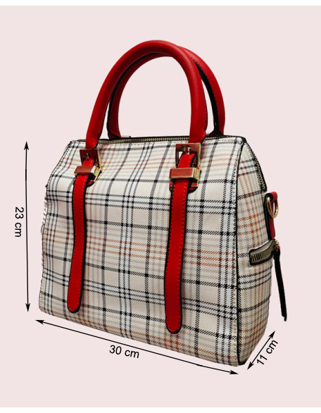   SLING BAGS IN RED CHECK (SW-PV-02)