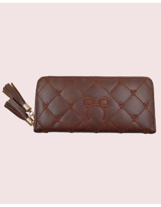 WALLET IN CAROB ( SW-LC-06)
